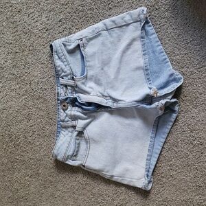 Bullhead Light Blue Jean Shorts